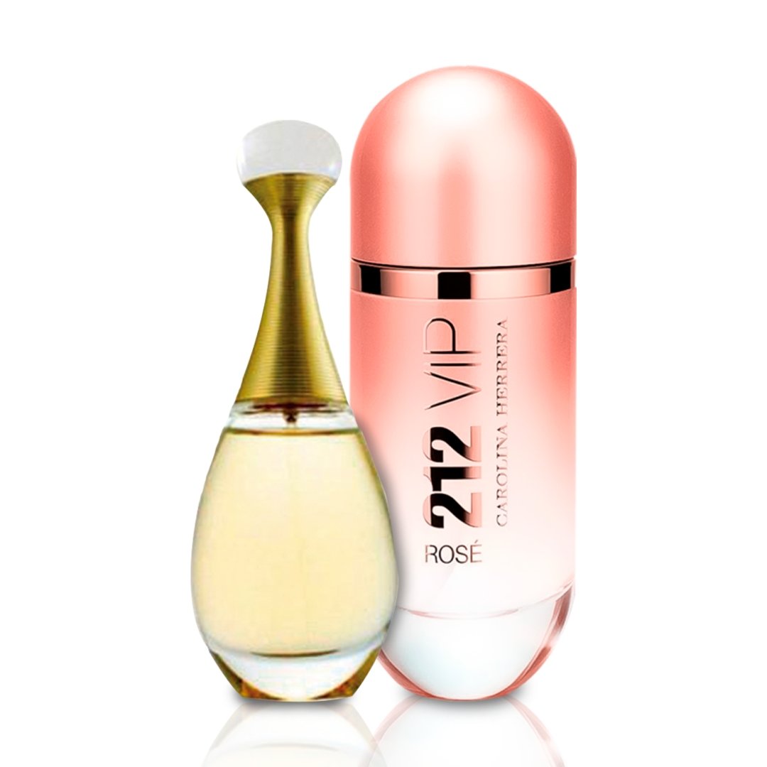 Combo di Profumi Jadore & 212 VIP Rosé Femminile