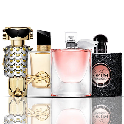 Set di 4 Profumi | Libre + La Vie Est Belle + Black Opium + Fame 100 ml
