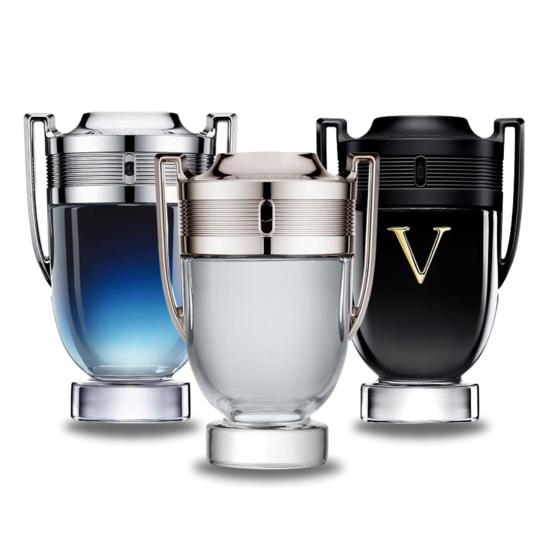Set di 3 Profumi Paco Rabanne: INVICTUS LEGEND, INVICTUS e INVICTUS VICTORY 100ml