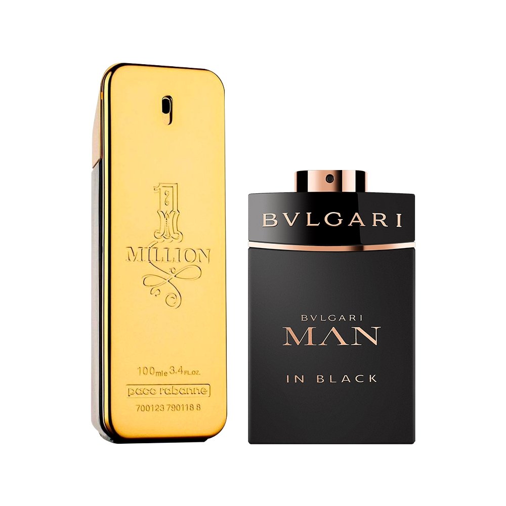 Combo di Profumi 1 Million e Bvlgari MAN in Black