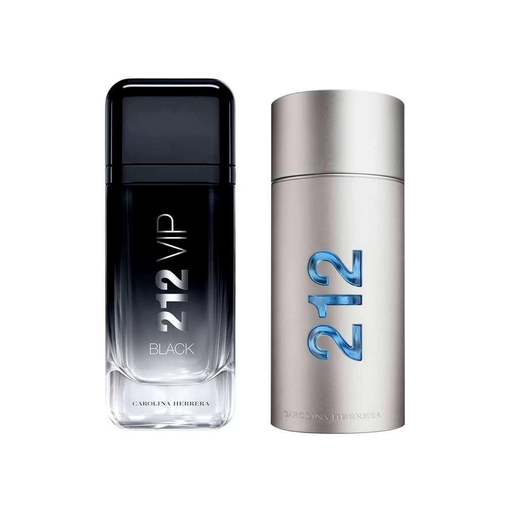 Combo di Profumi Maschili 212 VIP Black e 212 MEN