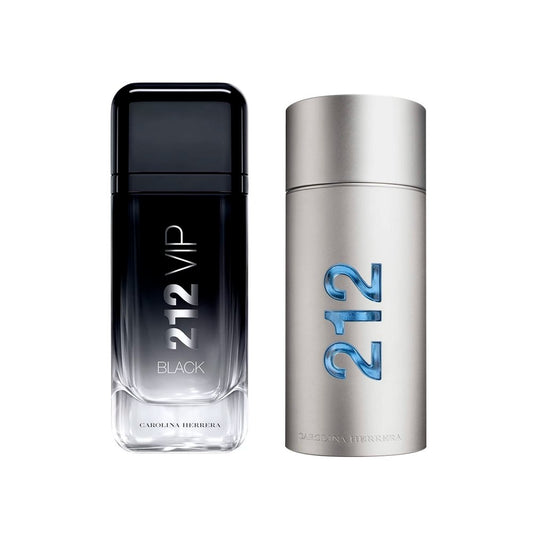 Combo di Profumi Maschili 212 VIP Black e 212 MEN