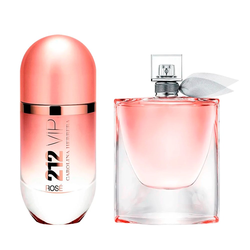 (Liquidazione) - La Vie est Belle & 212 VIP Rosé (100ml ciascuno)