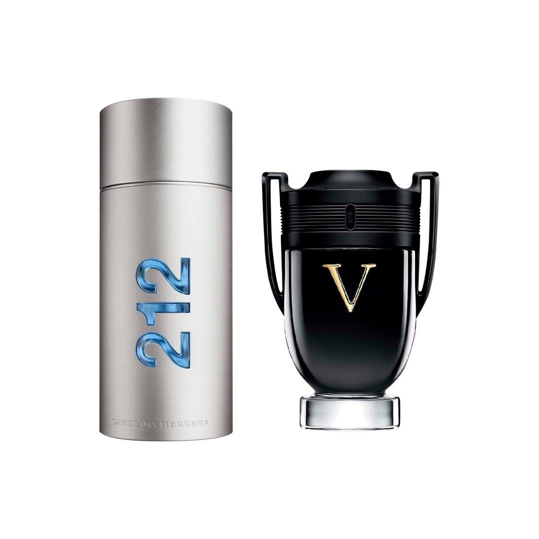 Combo di Profumi Maschili 212 MEN e Invictus Victory