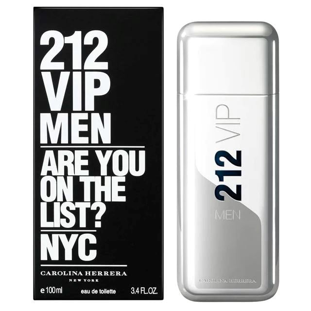 Profumo 212 Vip Men Carolina Herrera Maschile - 100ml