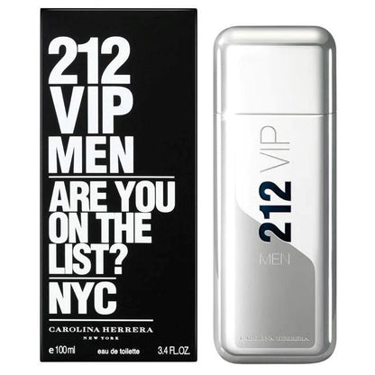 Profumo 212 Vip Men Carolina Herrera Maschile - 100ml