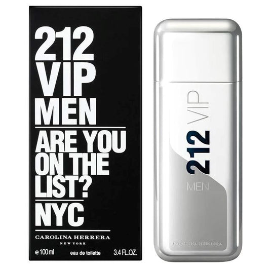 Profumo 212 Vip Men Carolina Herrera Maschile - 100ml